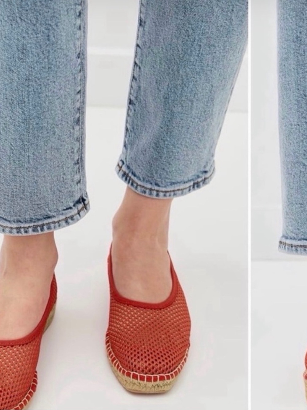 Red mesh flats - Naguisa